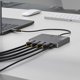 Stacja/replikator StarTech STARTECH.COM USB-C do 4-Monitor Workstation Adapter 4K 60Hz HDMI 140W PD Passthrough USB dla klawiatury i myszy TAA