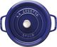Staub Στρογγυλή Μαντεμένια Κατσαρόλα 3.8L, Μπλε, Εμαγιέ Μαντέμι