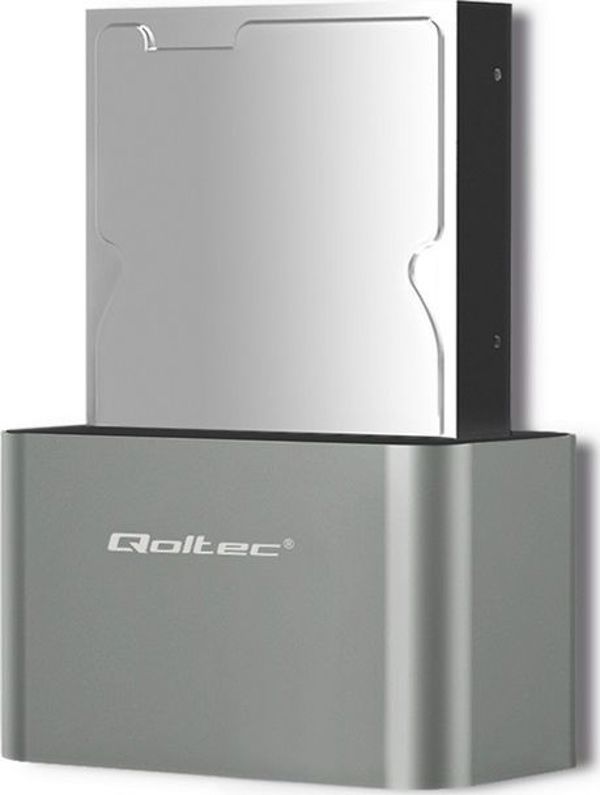 Qoltec Σταθμός Σύνδεσης Δίσκων HDD/SSD 2.5"/3.5" SATA σε USB 3.2 Gen 1 (50315)