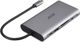 Acer USB-C Docking Station 12-in-1 (HP.DSCAB.009) με 2xHDMI, DisplayPort, RJ45, USB 3.2, SD/TF & PD, Γκρι
