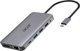 Acer USB-C Docking Station 12-in-1 (HP.DSCAB.009) με 2xHDMI, DisplayPort, RJ45, USB 3.2, SD/TF & PD, Γκρι