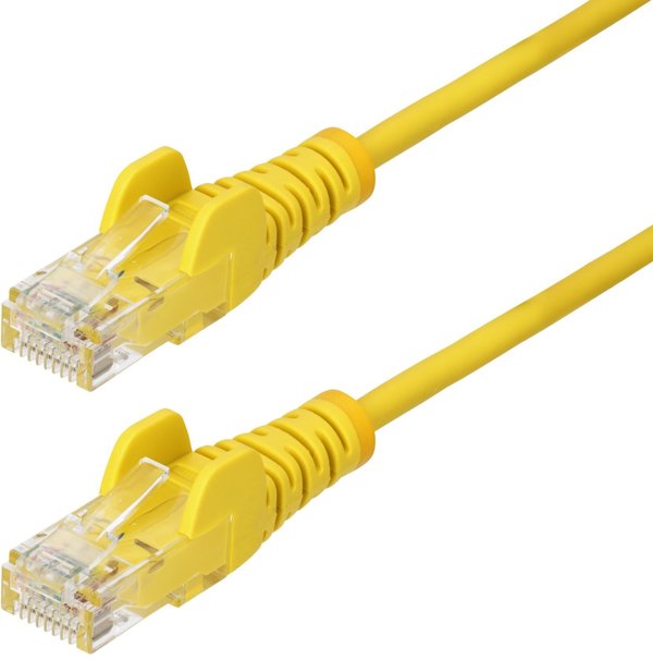 StarTech 2.5M YELLOW SLIM CAT6 CABLE