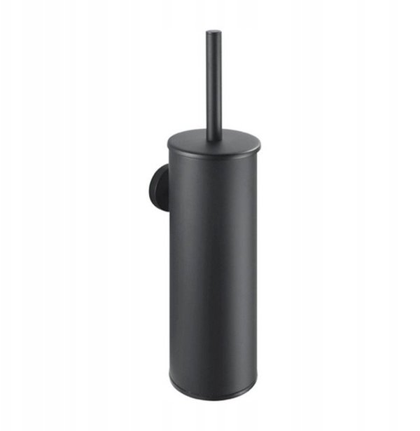 STELLA CLASSIC SZCZOTKA WC WISZACA CZARNY MAT