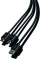 Καλώδιο SteelPlay USB σε USB-Micro Play&Charge για PS4 μαύρο