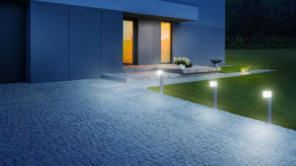 Steinel GL 80 LED iHF Φωτιστικό Κήπου με Αισθητήρα 9.5W, Ανθρακί Αλουμίνιο