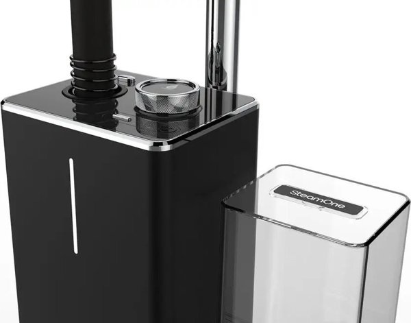 SteamOne Parownica do ubran czarna GEORGE EUES200B