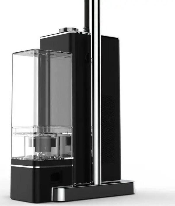 SteamOne Parownica do ubran czarna GEORGE EUES200B