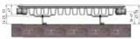 Stelrad Grzejnik panelowy Termolux Classic K11 900 x 500mm 505W