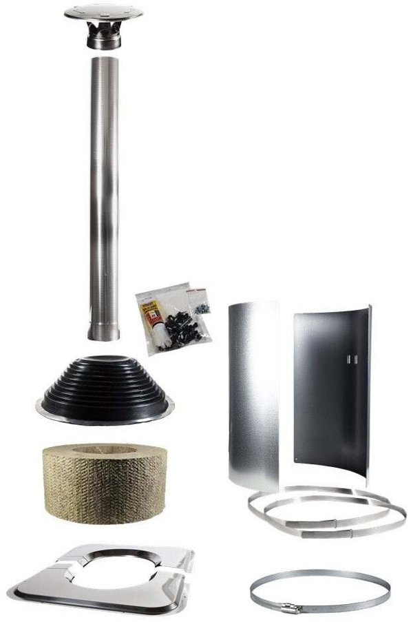 STEEL CHIMNEY SYMMETRIC ACCESSORY KIT