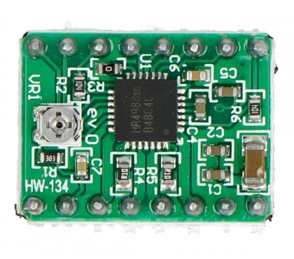 Sterownik silnika krokowego A4988 RepRap - zielony}
