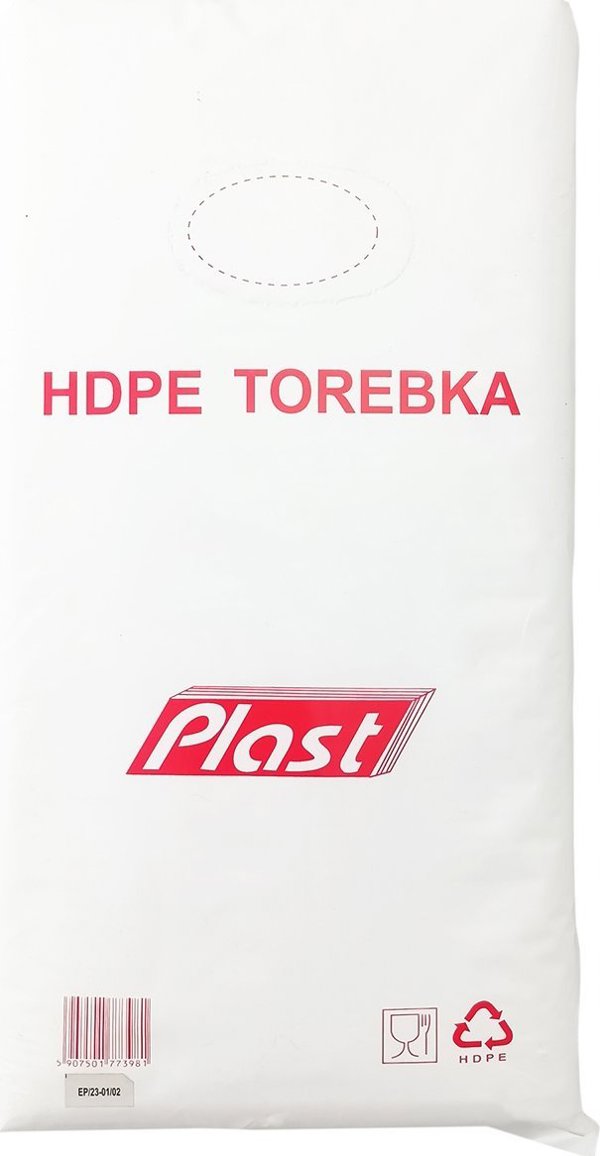 Stella Διαφανείς Σακούλες Τροφίμων HDPE, 14x4x35cm, 1000 Τεμάχια