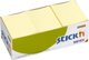 Stickn Notes Q-line Stick'N gul 38x50mm 100blade 12stk/pak