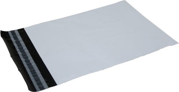 Stickn Φάκελοι αποστολής PE λευκό 300x500mm 100τεμ/πακ - (100 τεμ.)