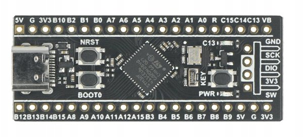 STM32F411CEU6 - BlackPill v3.1 kūrimo plokštė su STM32F411CEU6 mikrovaldikliu - WeAct Studio