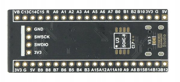 STM32F411CEU6 - BlackPill v3.1 kūrimo plokštė su STM32F411CEU6 mikrovaldikliu - WeAct Studio