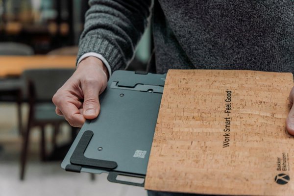 BakkerElkhuizen FlexTop 170 Βάση Laptop και Tablet, Ρυθμιζόμενη, Αλουμίνιο, Σκούρο Γκρι