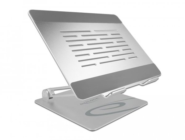 Βάση για Tablet και Laptop Delock, Ρυθμιζόμενη από Αλουμίνιο