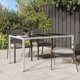 vidaXL Τραπέζι Κήπου Πολυρατάν Λευκό 150x90x75 εκ.