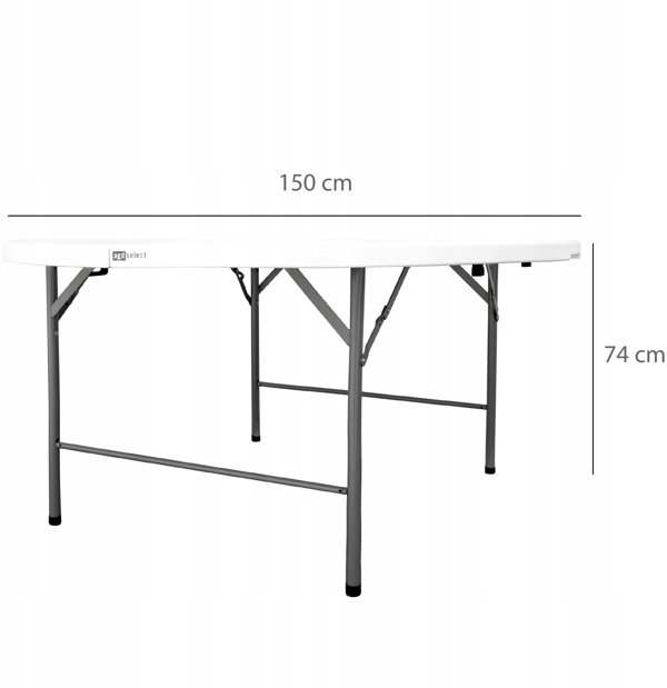 Πτυσσόμενο Τραπέζι Κήπου 150 cm για Catering και Τουρισμό