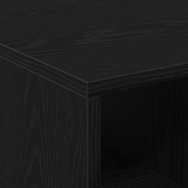 vidaXL Τραπεζάκι Καφέ, Μαύρη Δρυς, 90x50x36,5 εκ.