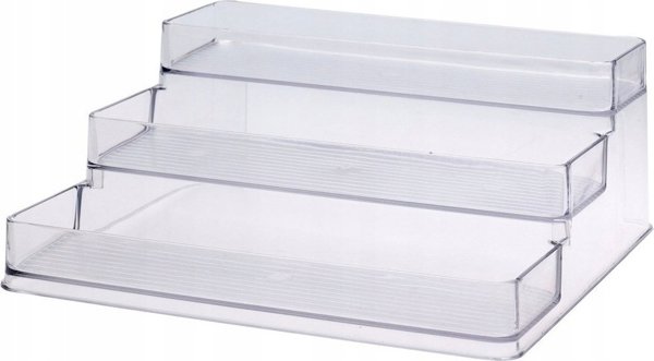 Οργανωτής Ψυγείου Storage Solutions 3 Επιπέδων, Ράφι Αποθήκευσης Τροφίμων, 25 x 23,5 x 10,5 cm
