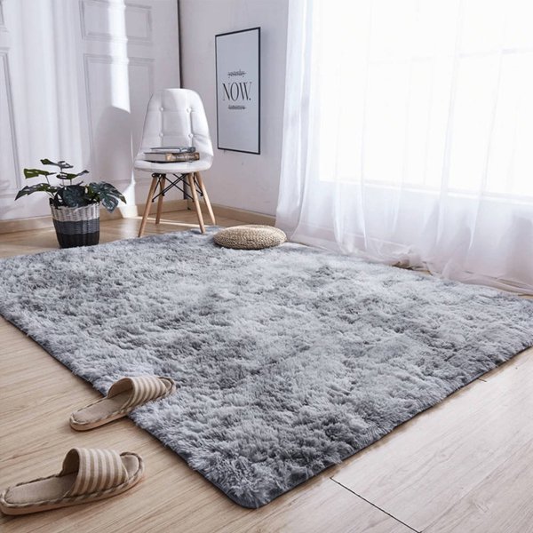Strado Dywan Ombre Shaggy Strado 160x200 OmbreSilver (Jasny Szary)