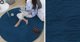 Strado Dywan okragly Rabbit Strado 100x100 RoyalNavy