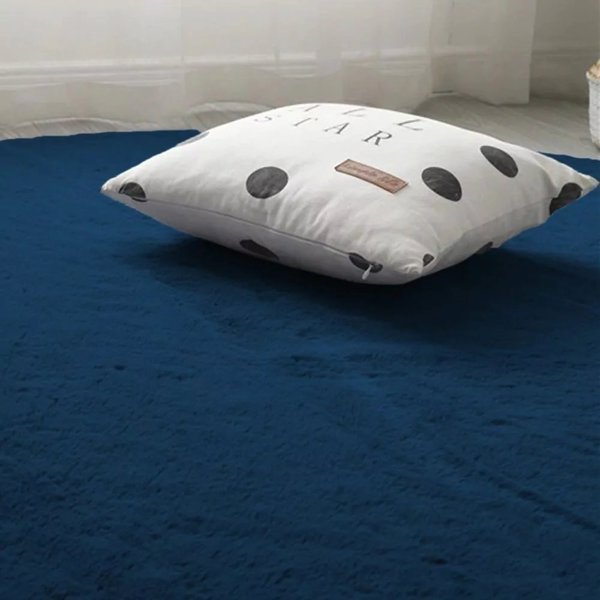 Strado Dywan okragly Rabbit Strado 100x100 RoyalNavy