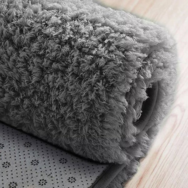 Χαλί Strado Alpaca 200x300cm, Γκρι Μοκέτα Υψηλής Ποιότητας για Σαλόνι και Κρεβατοκάμαρα