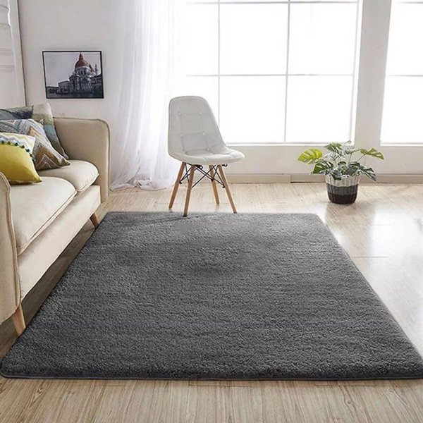 Χαλί Strado Alpaca 200x300cm, Γκρι Μοκέτα Υψηλής Ποιότητας για Σαλόνι και Κρεβατοκάμαρα