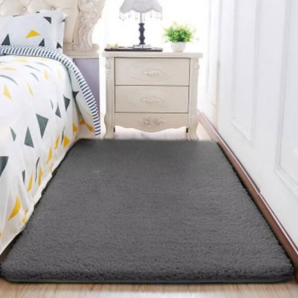 Χαλί Strado Alpaca 200x300cm, Γκρι Μοκέτα Υψηλής Ποιότητας για Σαλόνι και Κρεβατοκάμαρα