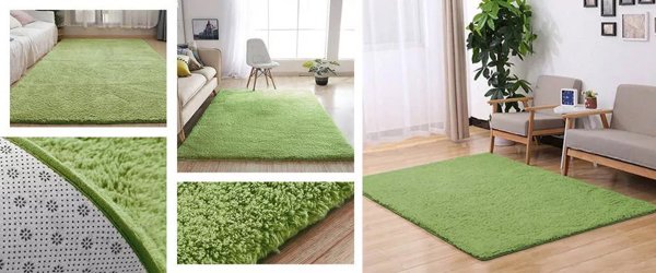 Strado Dywan Alpaca Strado 100x150 AlpacaGreen (Zielony) uniwersalny