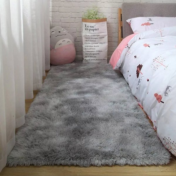 Χαλί Ombre Shaggy Strado 250x350 OmbreSilver (ανοιχτό γκρι) universal