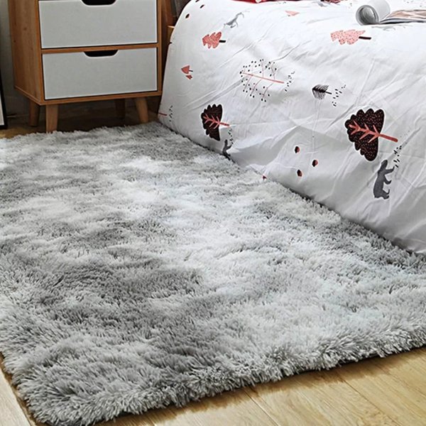 Χαλί Ombre Shaggy Strado 250x350 OmbreSilver (ανοιχτό γκρι) universal