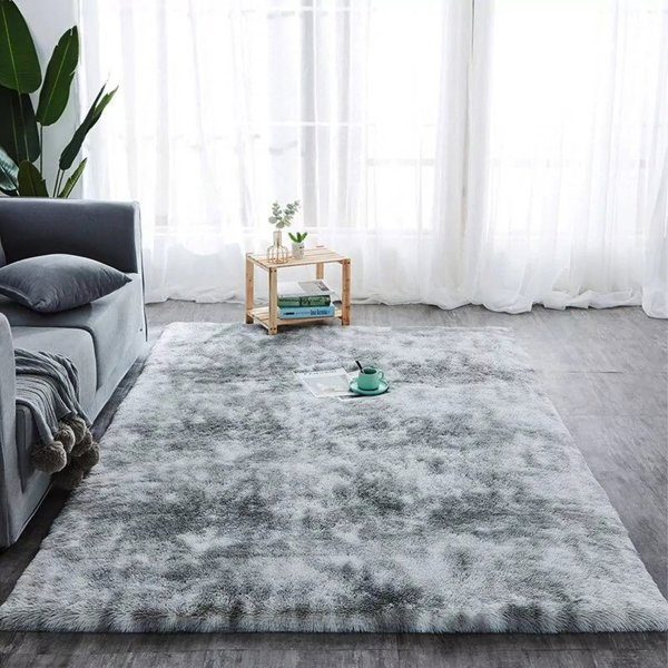 Χαλί Ombre Shaggy Strado 250x350 OmbreSilver (ανοιχτό γκρι) universal