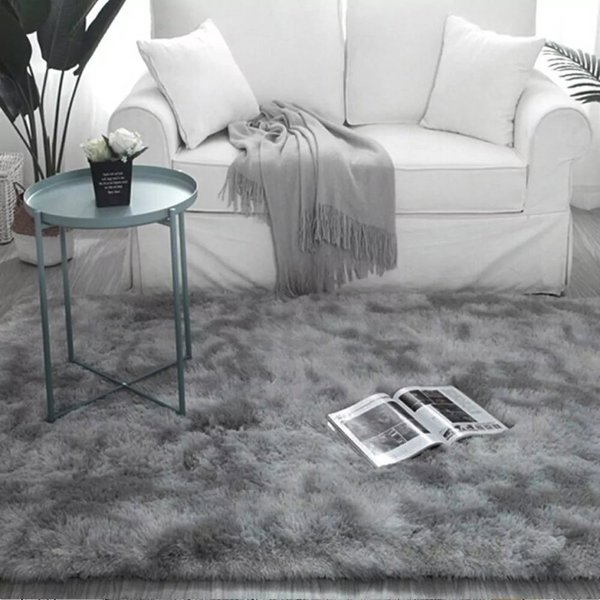 Χαλί Ombre Shaggy Strado 250x350 OmbreSilver (ανοιχτό γκρι) universal