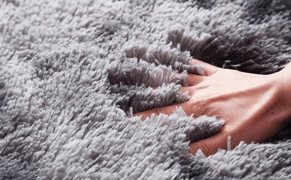 Χαλί Ombre Shaggy Strado 250x350 OmbreSilver (ανοιχτό γκρι) universal