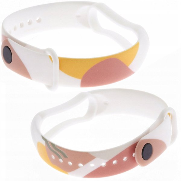 Λουράκι Hurtel για Xiaomi Mi Band 5 / 6 από Σιλικόνη, Wzor 7