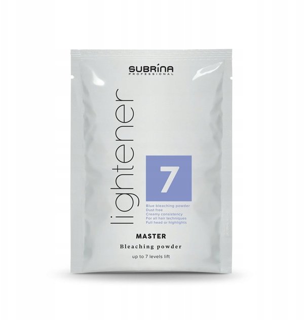 Subrina Professional Subrina Professional, Lightener, Up to 7 Levels of Lift, Hair Oxidant Powder, 50 g For Women