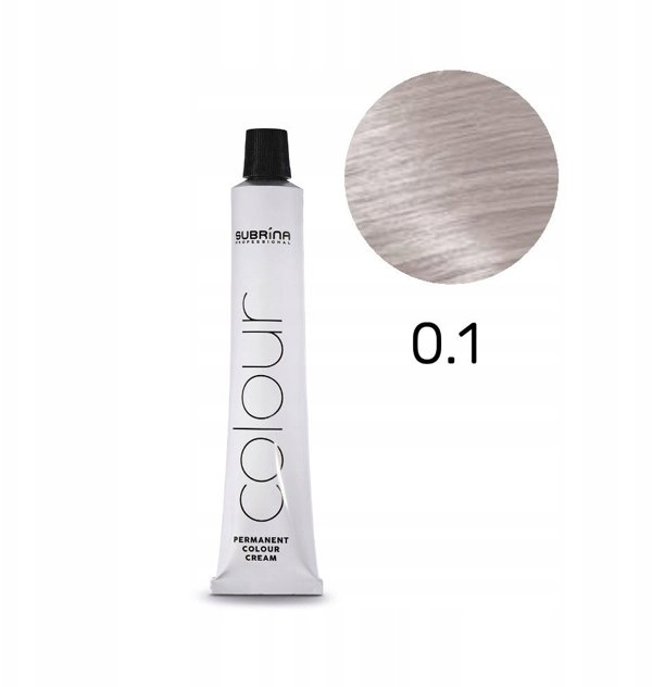 Subrina Professional Subrina Professional, Unique, Permanent Hair Dye, 0/1 , 100 ml For Women