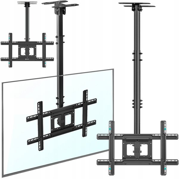Sufitowy uchwyt do telewizora LCD 32-80", regulacja