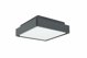 SU-MA SU-MA Beni BN-KW200 plafon lampa sufitowa ogrodowa IP65 1x18W LED 4000K 1069 lm ciemny popiel