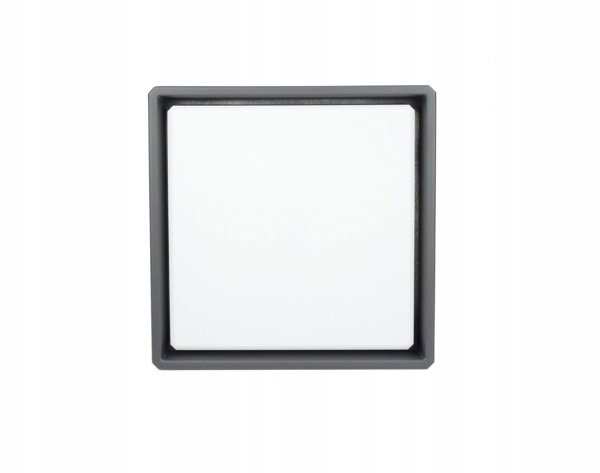 SU-MA SU-MA Beni BN-KW200 plafon lampa sufitowa ogrodowa IP65 1x18W LED 4000K 1069 lm ciemny popiel