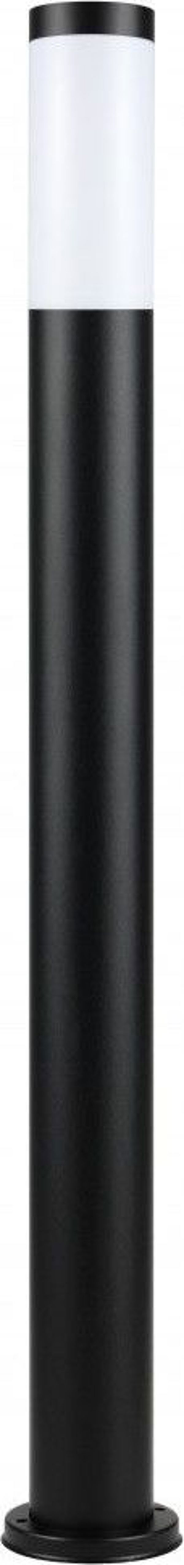 SU-MA Κηπουρικός Στύλος Φωτισμού ST022-1100 BL, Inox, Μαύρο Χρώμα, IP44
