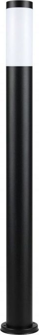 SU-MA Κηπουρικός Στύλος Φωτισμού ST022-1100 BL, Inox, Μαύρο Χρώμα, IP44