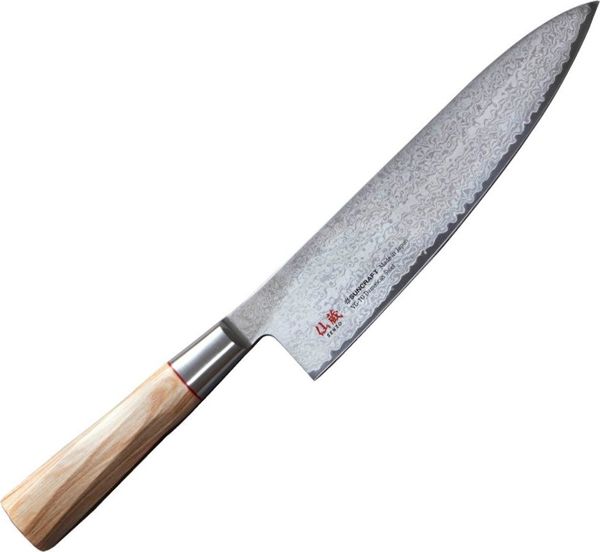 Suncraft Μαχαίρι κουζίνας Suncraft SENZO TWISTED OCTAGON Chef 200 mm [TO-05] πολυχρηστικό