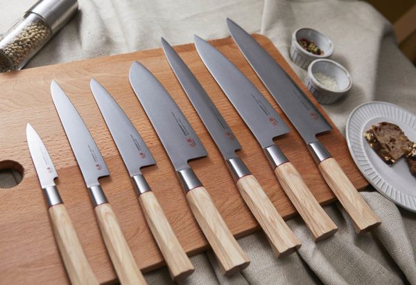 Suncraft Μαχαίρι κουζίνας Suncraft SENZO TWISTED OCTAGON Chef 200 mm [TO-05] πολυχρηστικό