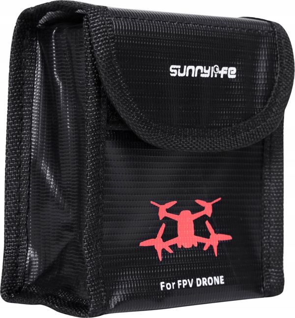 SunnyLife Θήκη Μπαταρίας για DJI FPV Combo, Πυράντοχη Θήκη Μεταφοράς & Αποθήκευσης 1 Μπαταρίας
