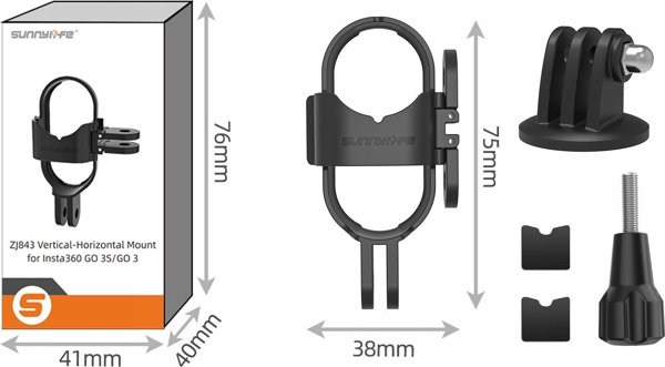 Sunnylife Πλαίσιο Στήριξης Frame Mount για Insta360 Go 3 / Go 3s - Zj843