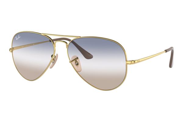 SUNGLASSES RAY BAN UNISEX RB3689001GD55 (Lens/Bridge/Temple) 55/14/140 mm)